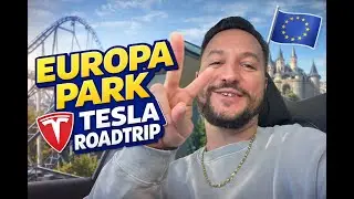 Tesla Model Y (Juniper) 2025! Europa-Park Roadtrip 2025 🚗 | Karlsruhe, Heidelberg & Mannheim