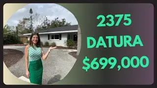 SALE PENDING IN THREE DAYS | 2375 Datura St in Sarasota | Location, Condition, Price | $699k