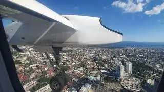 Philippine Airlines (PAL Express) | Dash 8-400 | Landing @ Davao (RPMD)