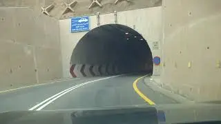 Saudi Mountain drive under sandstorm | Al Bahah road drive