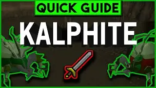 Kalphite Slayer Guide OSRS - January 2019