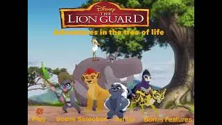 Lion guard: adventures in the tree of life DVD menu walkthrough