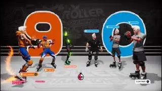 Roller Champions ranked match made the whole team QUIT 9 -0