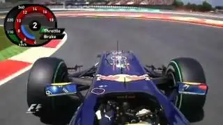 F1 Spanish GP 2010 Mark Webber Onboard Pole