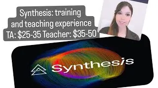 Synthesis - Teacher and TA training/teaching experience