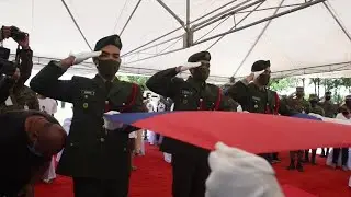 Army honors Winston Ragos at burial