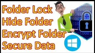 Protect Your Files & Folders with Folder Lock | Encrypted Lockers, File Shredding & Stealth Mode