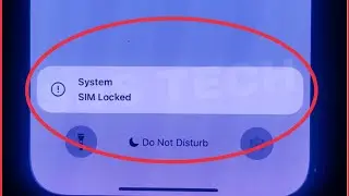 How To Fix System SIM Locked Problem in iPhone | iOS
