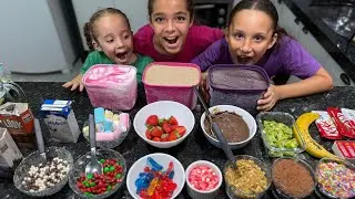 ABRIMOS UMA SORVETERIA EM CASA 🍨