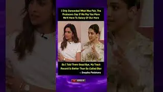 Deepika Padukone Demanded What Was Fair, The Producers Say If We Pay You More We'll Have To Salary