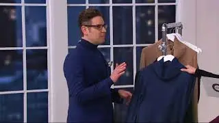 H by Halston Turtleneck Sweater Tunic with Rib Detail on QVC