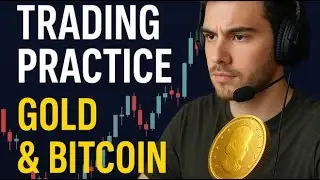 TRADING GRINDING 06      LIVE: The Trading Grind - Retesting Gold & Bitcoin Strategies! Trader KING