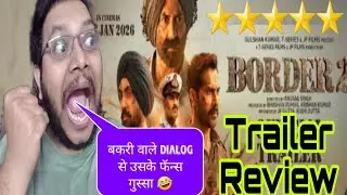 BORDER 2 TRAILER REVIEW | BORDER 2 TRAILER REACTION | BORDER 2 OFFICIAL TRAILER RELEASE SUNNY DEOL 