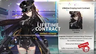 Counter:Side Minerva Karin Wong Lifetime Contract and Dialogue