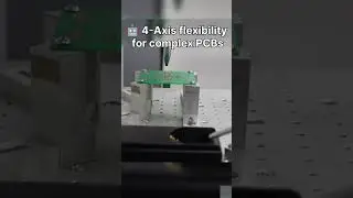 The Future of PCB Assembly: 4-Axis Precision 🤖#SolderingRobot #PCBA #Automation