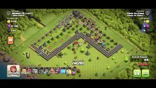 Monkey D Luffy vs Clash to Clans | COC Defenseless Town Hall Attack | Town Hall 9 | Classic | V 4