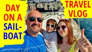 Day in the Life of Liveaboard couple. Whales, Dolphins and Tuna on Happy Catamaran. Travel Vlog.