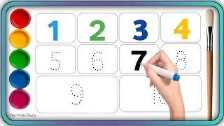 Number 123 | Ginti 123 ginti so tak | 123 | Ginti 1 Se 100 tak | ginti in hindi गिनती | गिनती 100 तक