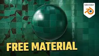 Free Procedural Wall Tiles Material - Blender Assets