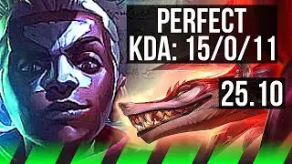 EKKO vs NAAFIRI (JGL) | 15/0/11, Legendary | KR Master | 25.10