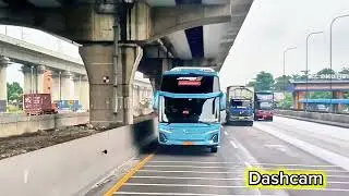 Rekaman kamera belakang mini bus / Elf #automobile #dashcam 