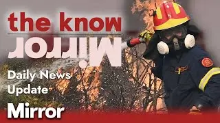 Europe heatwave: Wildfires rage in Greece as temperatures soar | The Know
