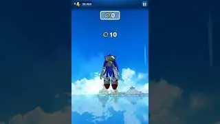 playing sonic dash new update but cool mod lot of ring's