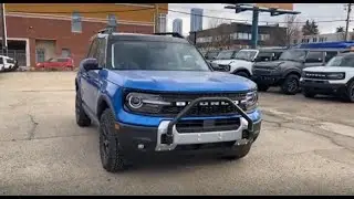 2025 Ford Bronco Sport Outer Banks | Velocity Blue Metallic