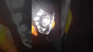 Suzuki GSX-S 750 custom made Led headlight.