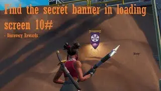 Find the secret banner in loading screen 10  - Discovery Challenges