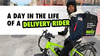 A day in the life of a delivery rider. Hustle, challenges & wins!