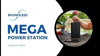 Boundless 100Wh Mega Power Station with AC Outlet, USB & Type-C Port