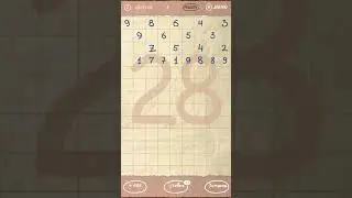 Циферки Doodle Numbers на Android. Как пройти ? Уровень (Level) 28