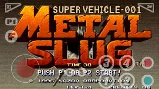 Turn on Blood Metal slug all series (Kawaks android)