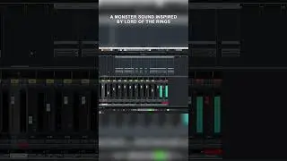Monster sound inspired by Lord of the Rings