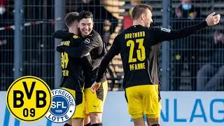 Black and Yellows go top! | BVB II - Sportfreunde Lotte 4:0 | BVB-U23-Highlights