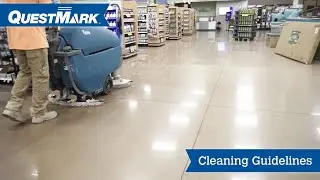 QuestMark Polished Concrete Cleaning Guidelines Video | QuestMark Flooring Solutions