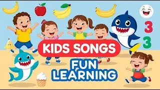 Kids Nursery & Kindergarten Songs 🎶 | ABCs, Farmer had a farm, Home vocabulary, Feelings & color!