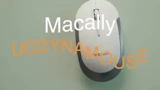 Macally USB-C Optical Quiet Click Mouse for Mac/PC UCDYNAMOUSE