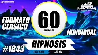 🎤 Formato FMS Individual 🔥 Base de Rap Para Improvisar Con Palabras | ENTRENAMIENTO FMS #1843