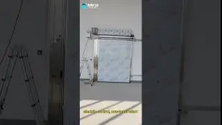 Automatic Cold Room Sliding Door  #coldroomdoor #coldroom