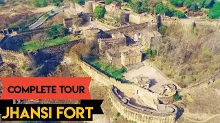 Jhansi Fort 2024 | Horse Jumping Point 1858 | Complete Fort with Guide | Fort History | vickyvrulzz