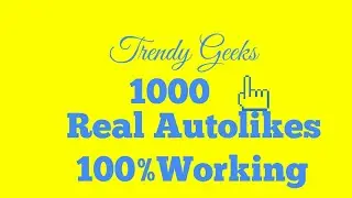 Get 1000  Real Autolikes  on Facebook Instantly -100%working