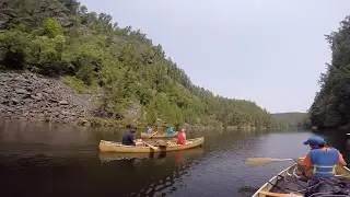 CSB Algonquin Park Canoe Trip through Barron Canyon 2015