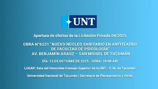 APERTURA DE SOBRES PARA OBRA “REMODELACIÓN DE NÚCLEO SANITARIO