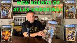 CGC Unboxing!! New Agents of Atlas and More!!!!