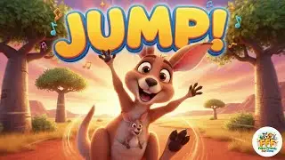 Kangaroo Dance Song | Get Kids Moving & Grooving 🦘 | Fun Toddler Learning Song
