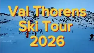 Val Thorens Ski Tour (Skithrough) 2026 Episode I - Its hard to breathe out here :)