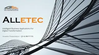 Alletec Investors Call January 30, 2025