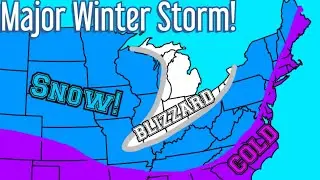 Major Winter Storm Elliott Is About to Unleash Intense Blizzard Conditions & Incredible Cold | PWC